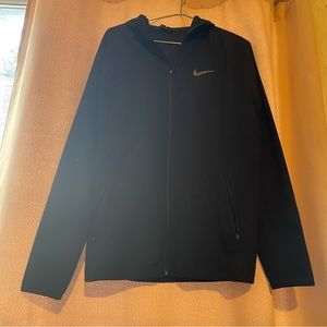 Nike Dri Fit Black Windbreaker size M Mens
